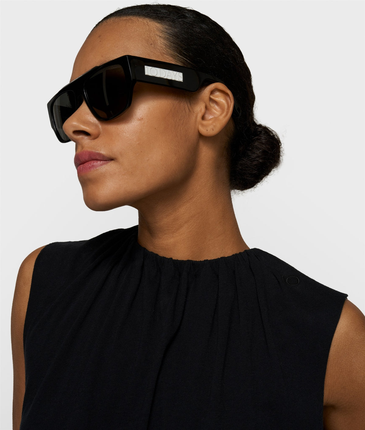 Pleated Top Jersey black | Bildmaterial bereitgestellt von SHOES.PLEASE.