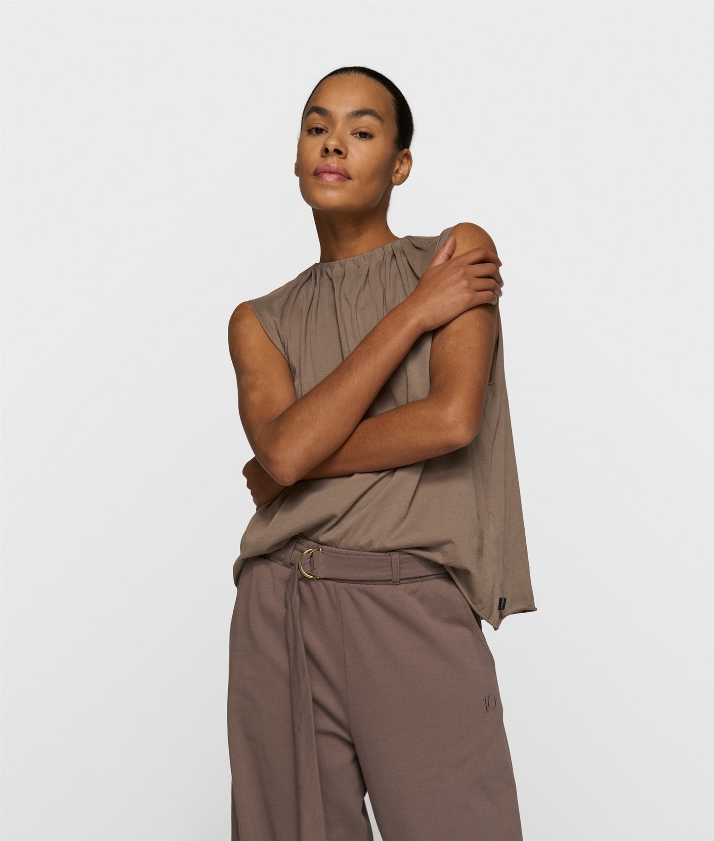 Pleated Top Jersey moonrock | Bildmaterial bereitgestellt von SHOES.PLEASE.