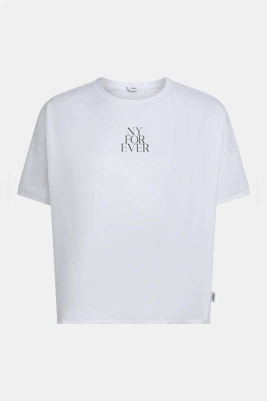 T-shirt print white