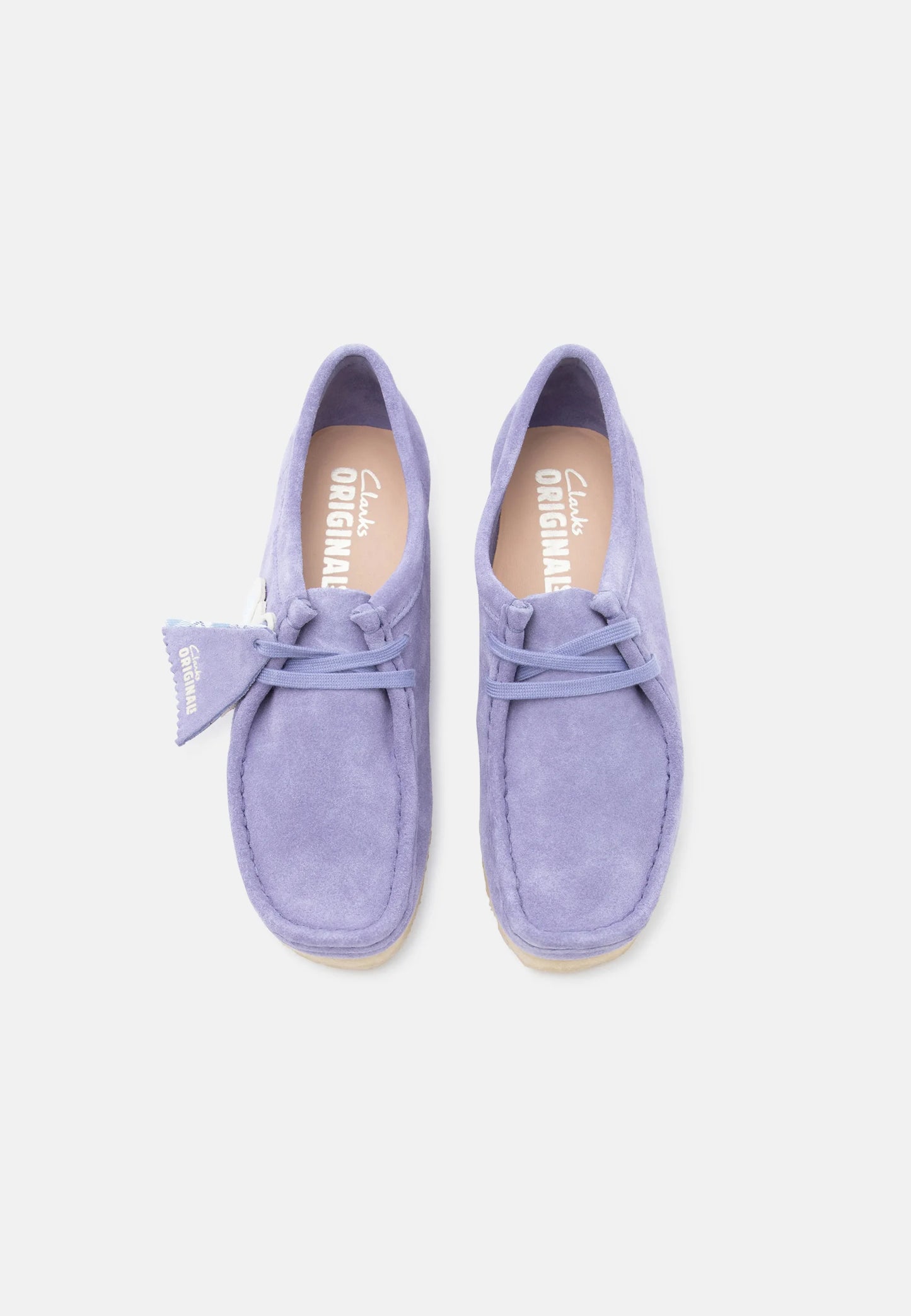 Womens Wallabee. purple interest | Bildmaterial bereitgestellt von SHOES.PLEASE.