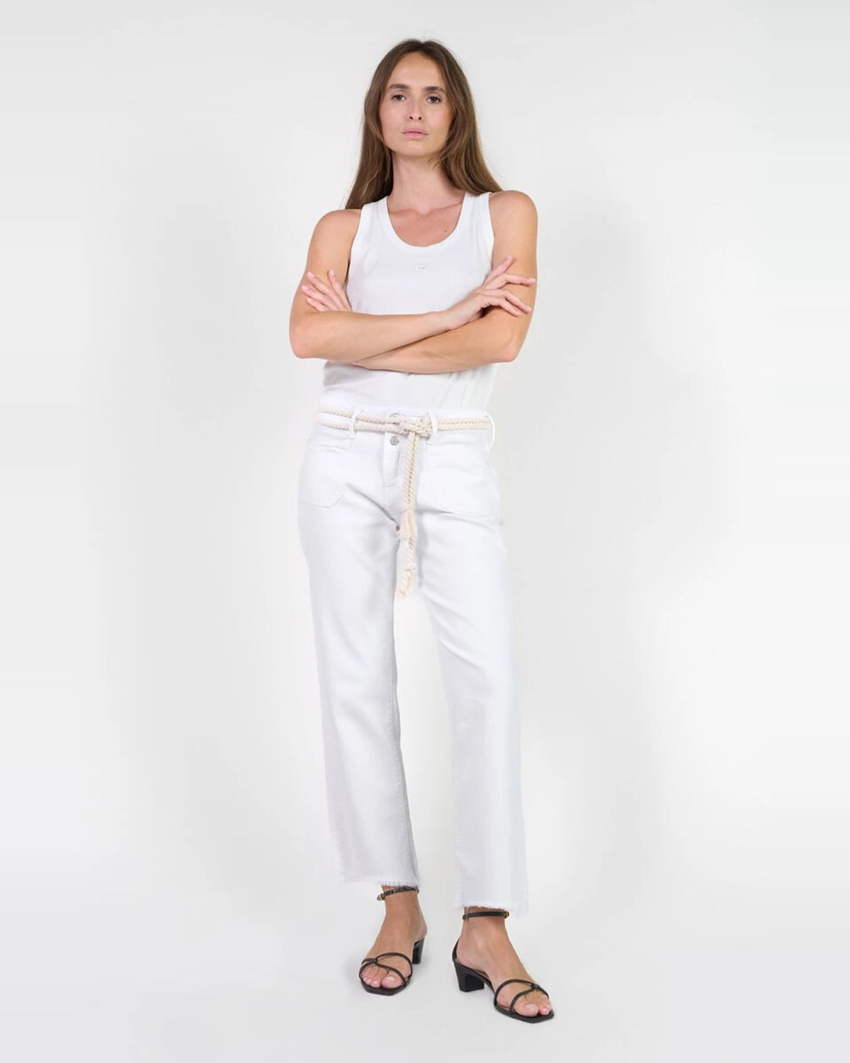 Femme JEAN PRISKA white | Bildmaterial bereitgestellt von SHOES.PLEASE.