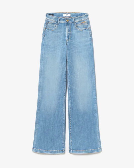Femme JEAN PULP HIGH FLARE AXIS blue