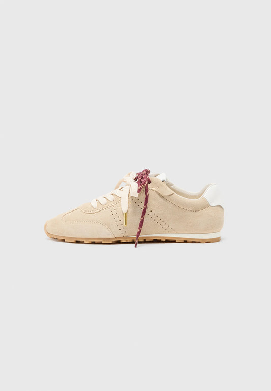 Billy Lou beige suede