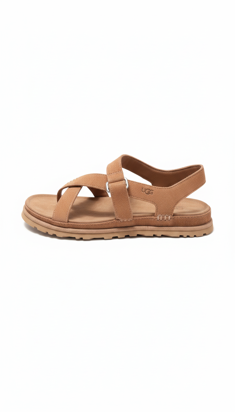 W Goldengaze Toe Post chestnut | Bildmaterial bereitgestellt von SHOES.PLEASE.