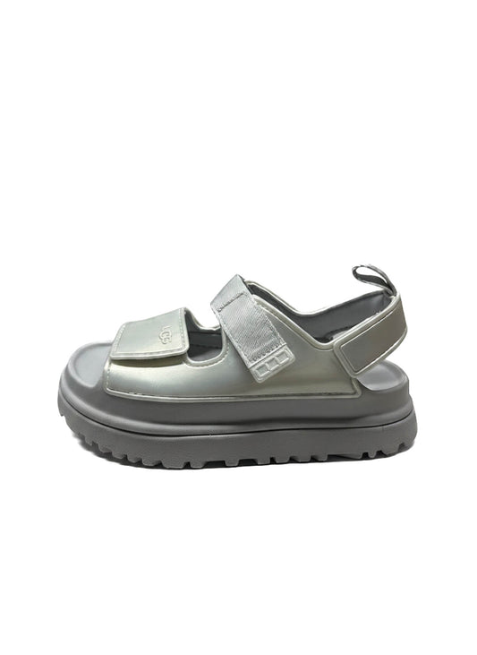K Goldenglow Glossy Sparkles silver