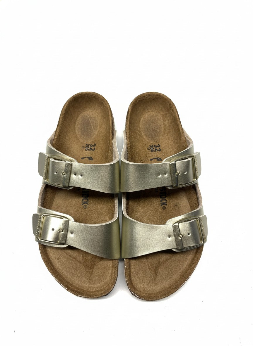Arizona Kids Birko-Flor Narrow electric metallic gold | Bildmaterial bereitgestellt von SHOES.PLEASE.