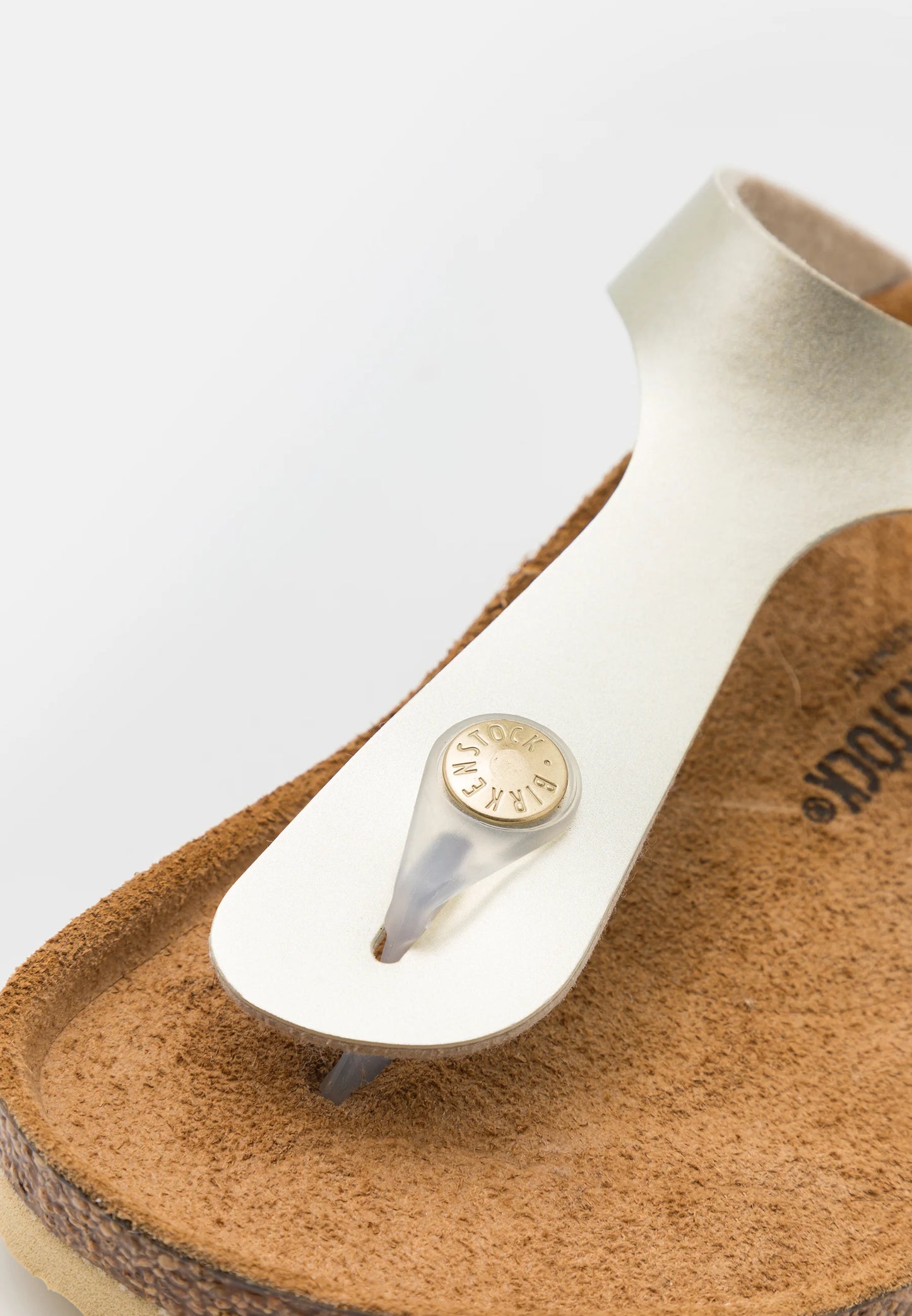Gizeh Kids Birko-Flor Narrow electric metallic gold | Bildmaterial bereitgestellt von SHOES.PLEASE.