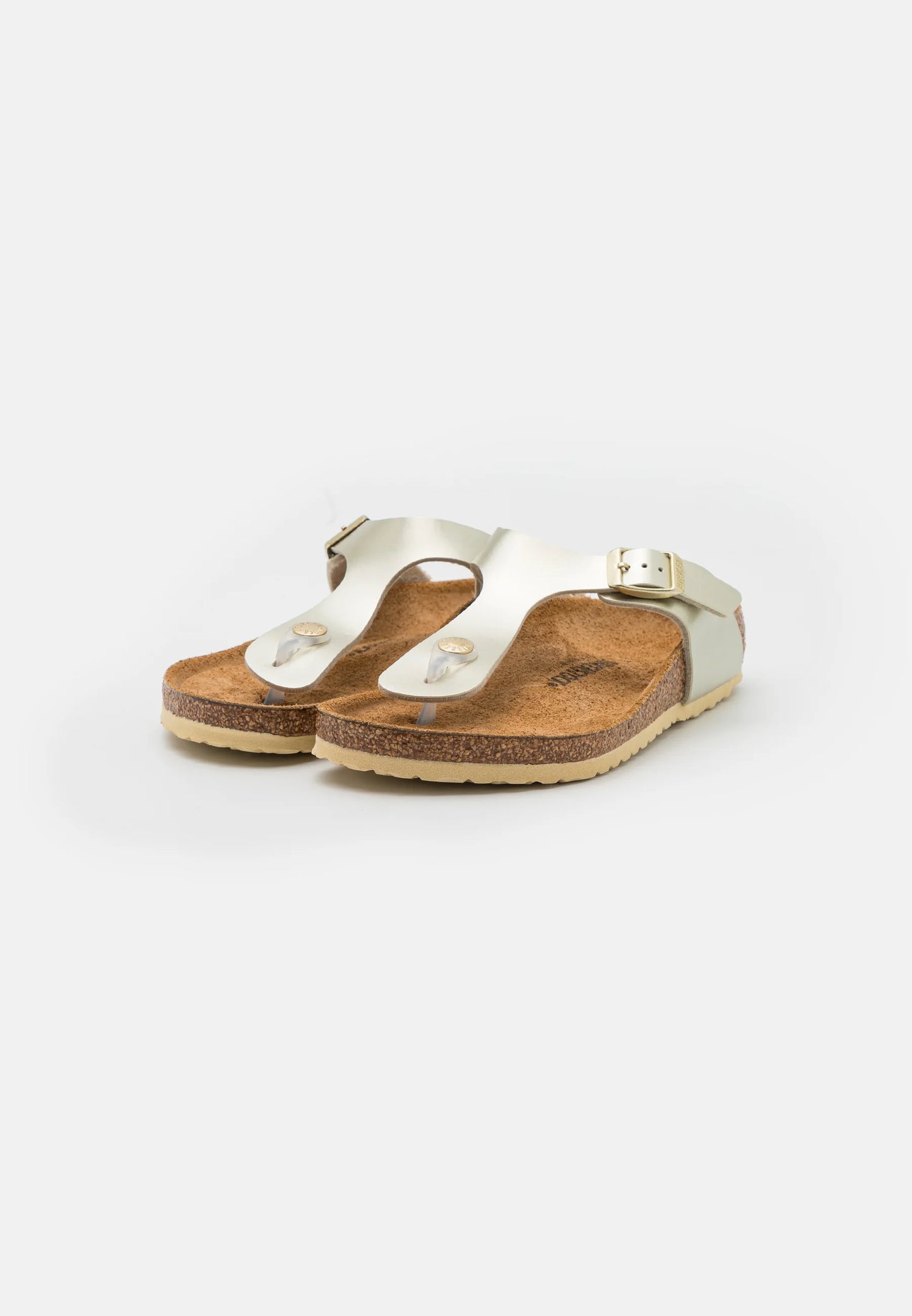 Gizeh Kids Birko-Flor Narrow electric metallic gold | Bildmaterial bereitgestellt von SHOES.PLEASE.