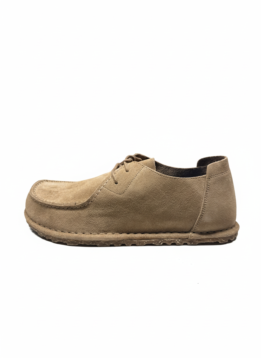 Utti Lace Suede Leather Regular gray taupe | Bildmaterial bereitgestellt von SHOES.PLEASE.