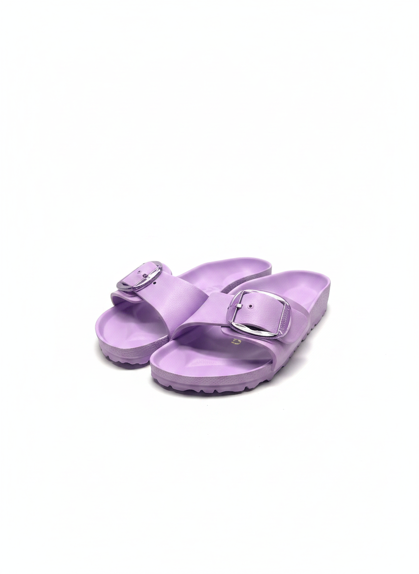 Madrid Big Buckle EVA Women Narrow crocus | Bildmaterial bereitgestellt von SHOES.PLEASE.