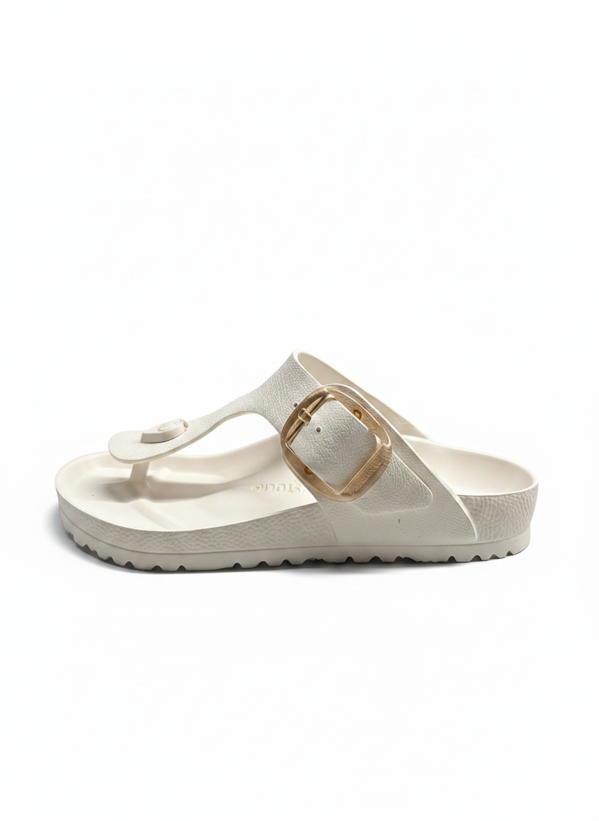 Gizeh Big Buckle EVA EVA Regular eggshell | Bildmaterial bereitgestellt von SHOES.PLEASE.