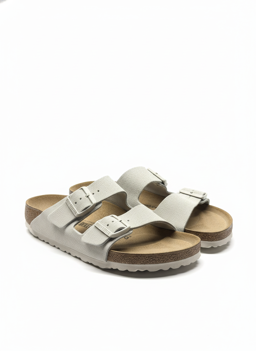 Arizona Suede Leather Unisex Narrow oyster | Bildmaterial bereitgestellt von SHOES.PLEASE.