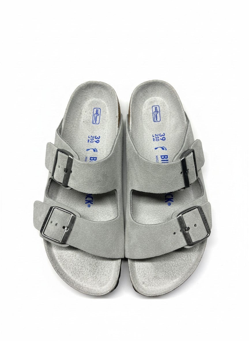Arizona Soft Footbed Suede Leather Unisex Narrow pure sage tonal fb | Bildmaterial bereitgestellt von SHOES.PLEASE.