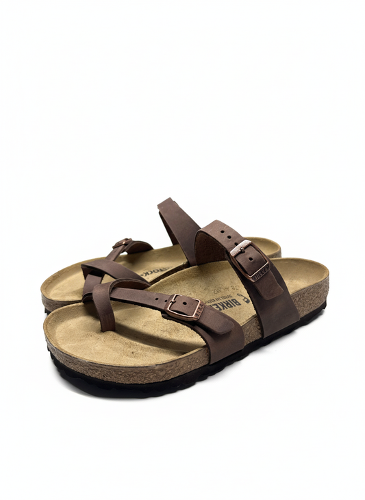 Mayari Oiled Leather Women Regular habana