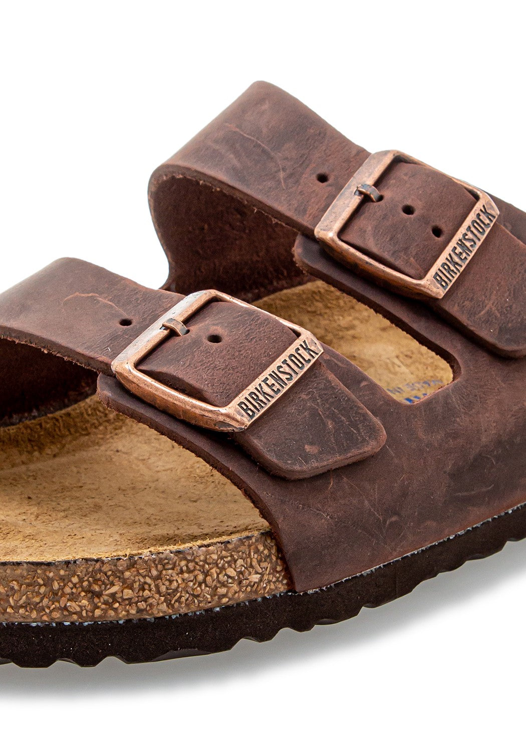 Arizona Soft Footbed Natural Leather Oiled Narrow habana | Bildmaterial bereitgestellt von SHOES.PLEASE.