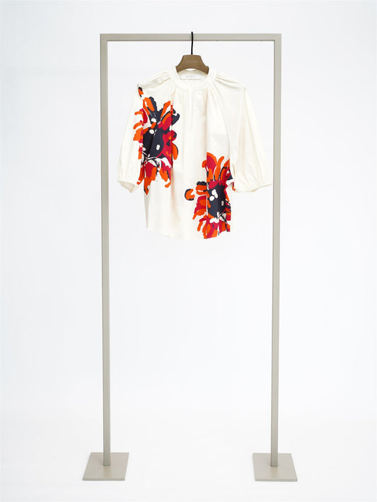 Bluse kumquats multi
