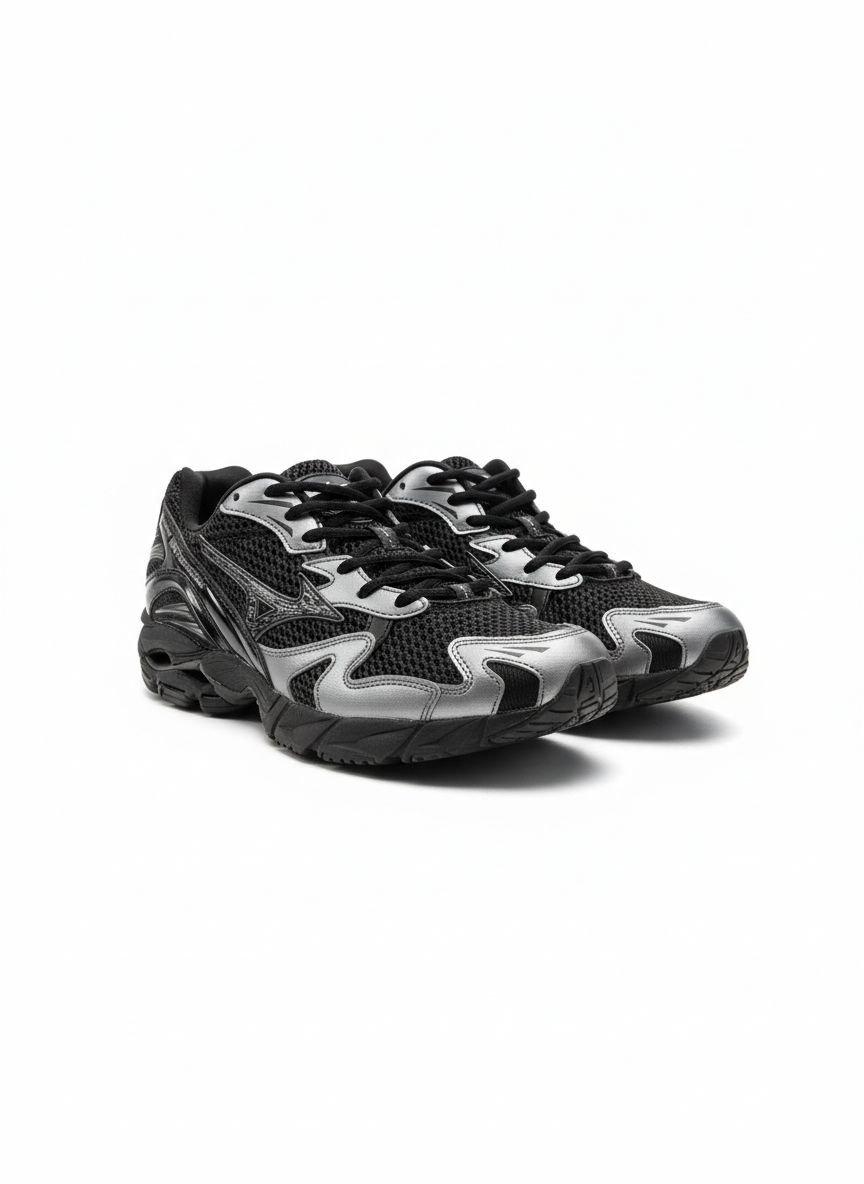 SHOE WAVE RIDER 10 black/black sand/metallic gray | Bildmaterial bereitgestellt von SHOES.PLEASE.