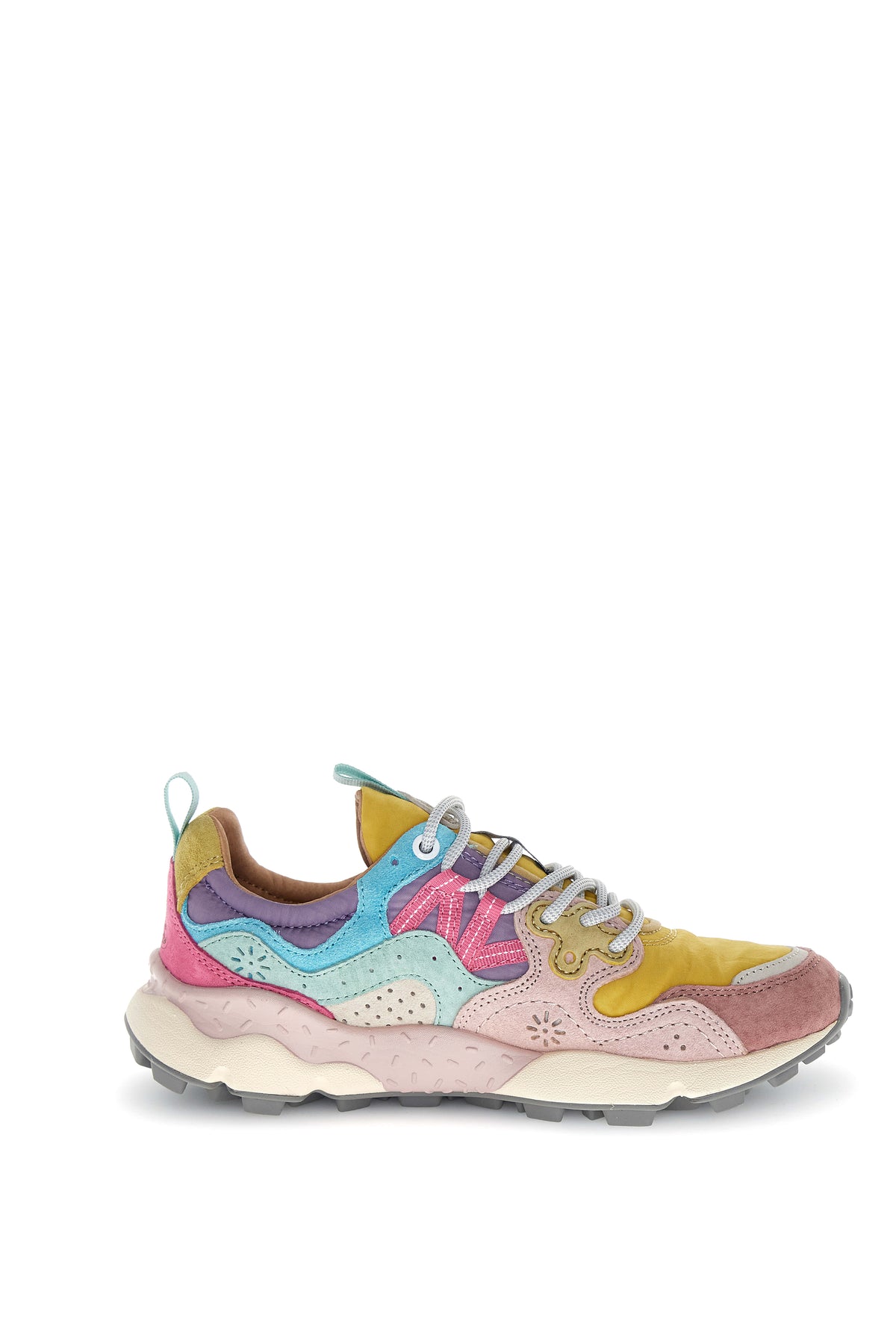 YAMANO 3 WOMAN SUEDE/NYLON rot | Bildmaterial bereitgestellt von SHOES.PLEASE.