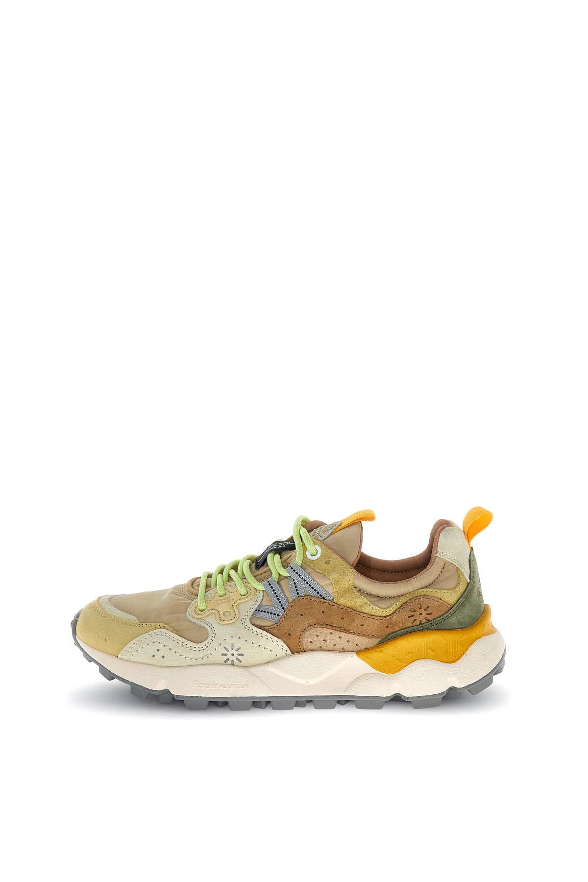 YAMANO 3 UNI SUEDE/NYLON 2017818-01-1G15 gelb | Bildmaterial bereitgestellt von SHOES.PLEASE.