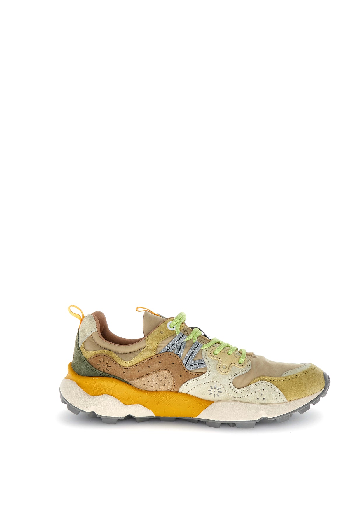 YAMANO 3 UNI SUEDE/NYLON 2017818-01-1G15 gelb | Bildmaterial bereitgestellt von SHOES.PLEASE.