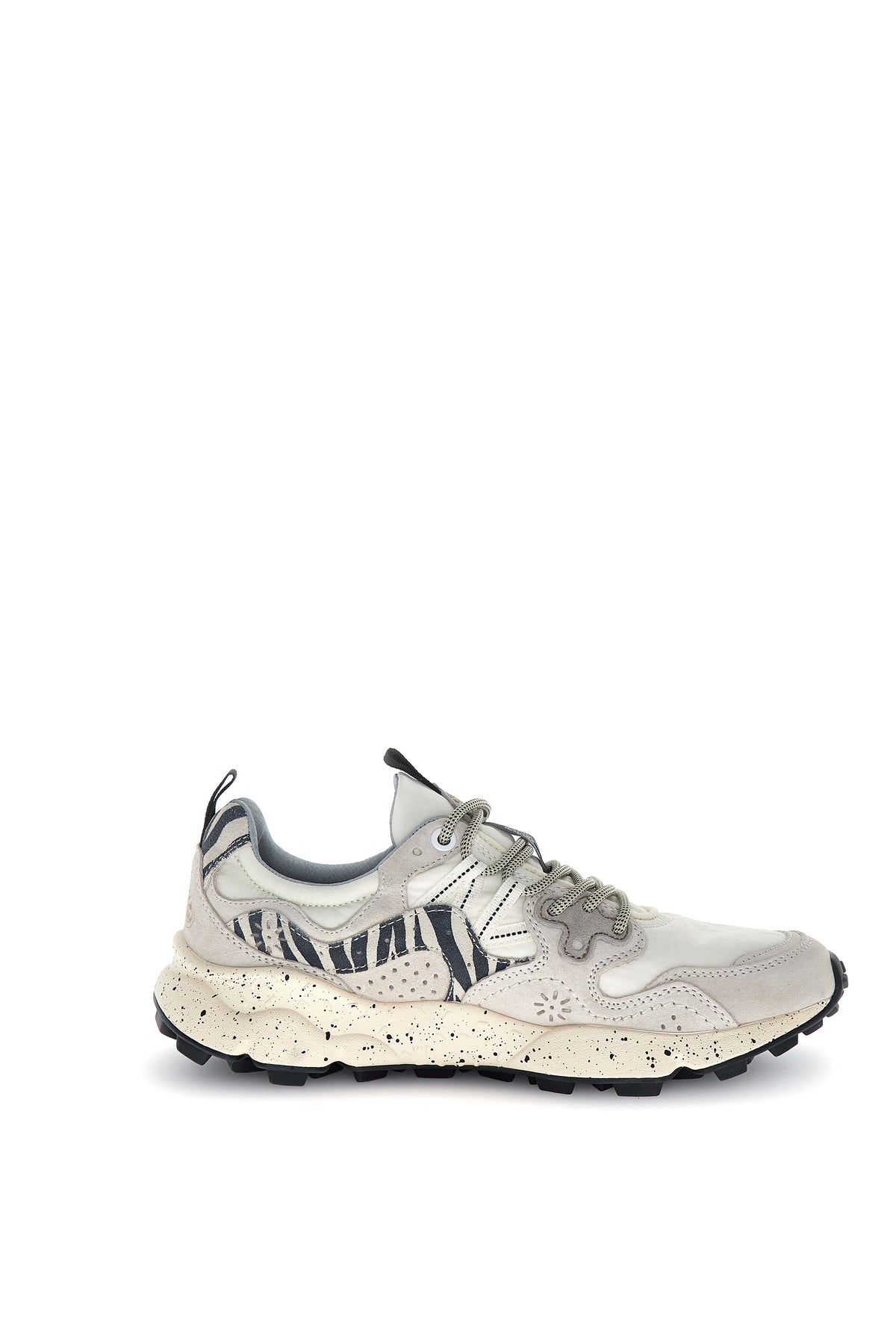 YAMANO 3 UNI SUEDE/NYLON/ANIMALIER weiss | Bildmaterial bereitgestellt von SHOES.PLEASE.