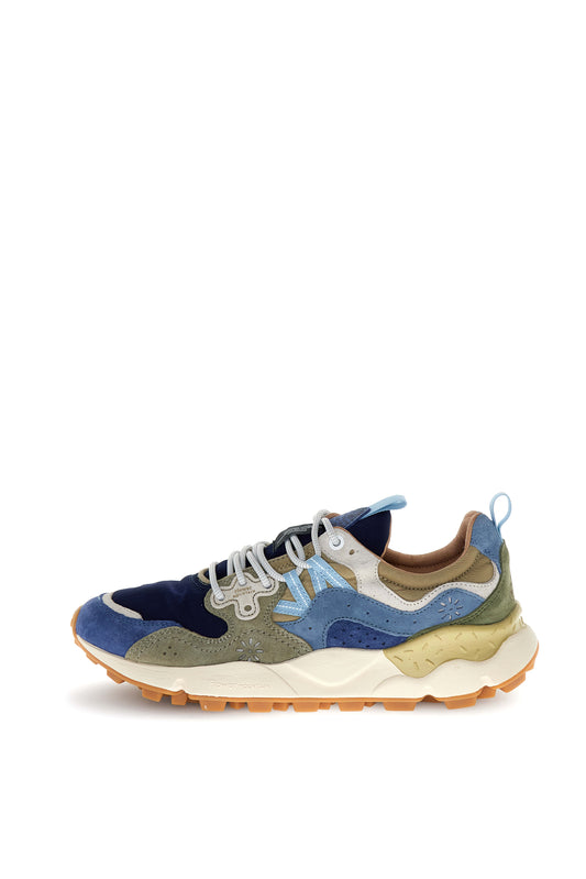 YAMANO 3 MAN SUEDE/NYLON blau