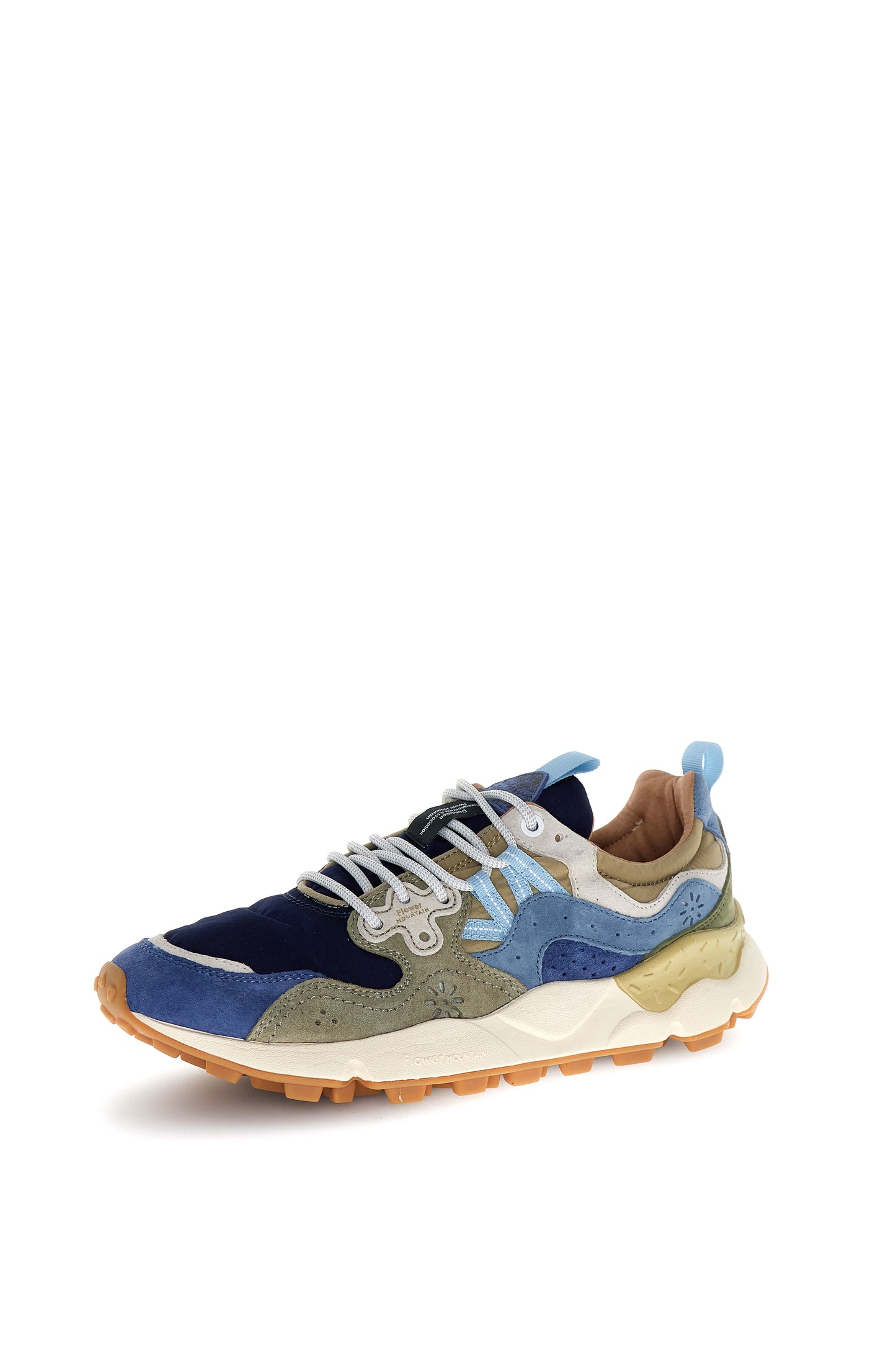 YAMANO 3 MAN SUEDE/NYLON blau | Bildmaterial bereitgestellt von SHOES.PLEASE.