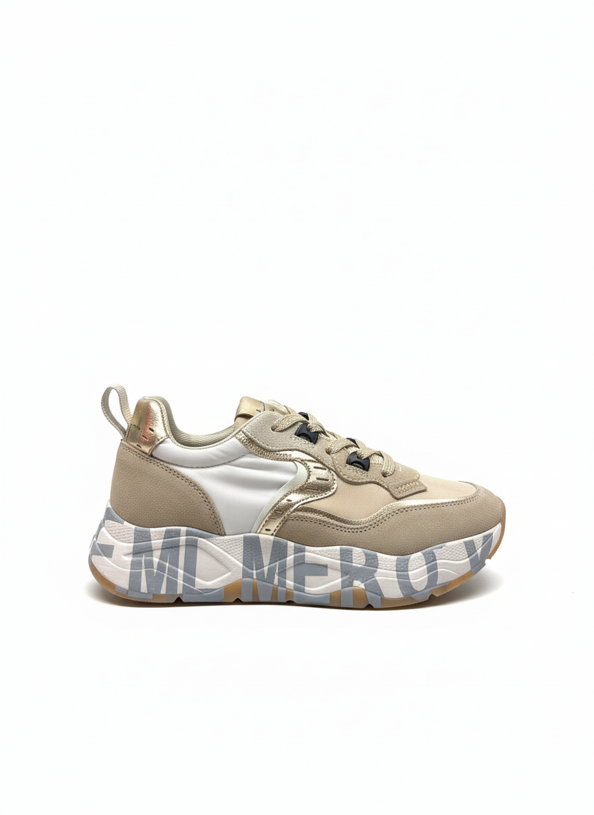 CLUB105. SUEDE/WOVEN NYLON sand | Bildmaterial bereitgestellt von SHOES.PLEASE.