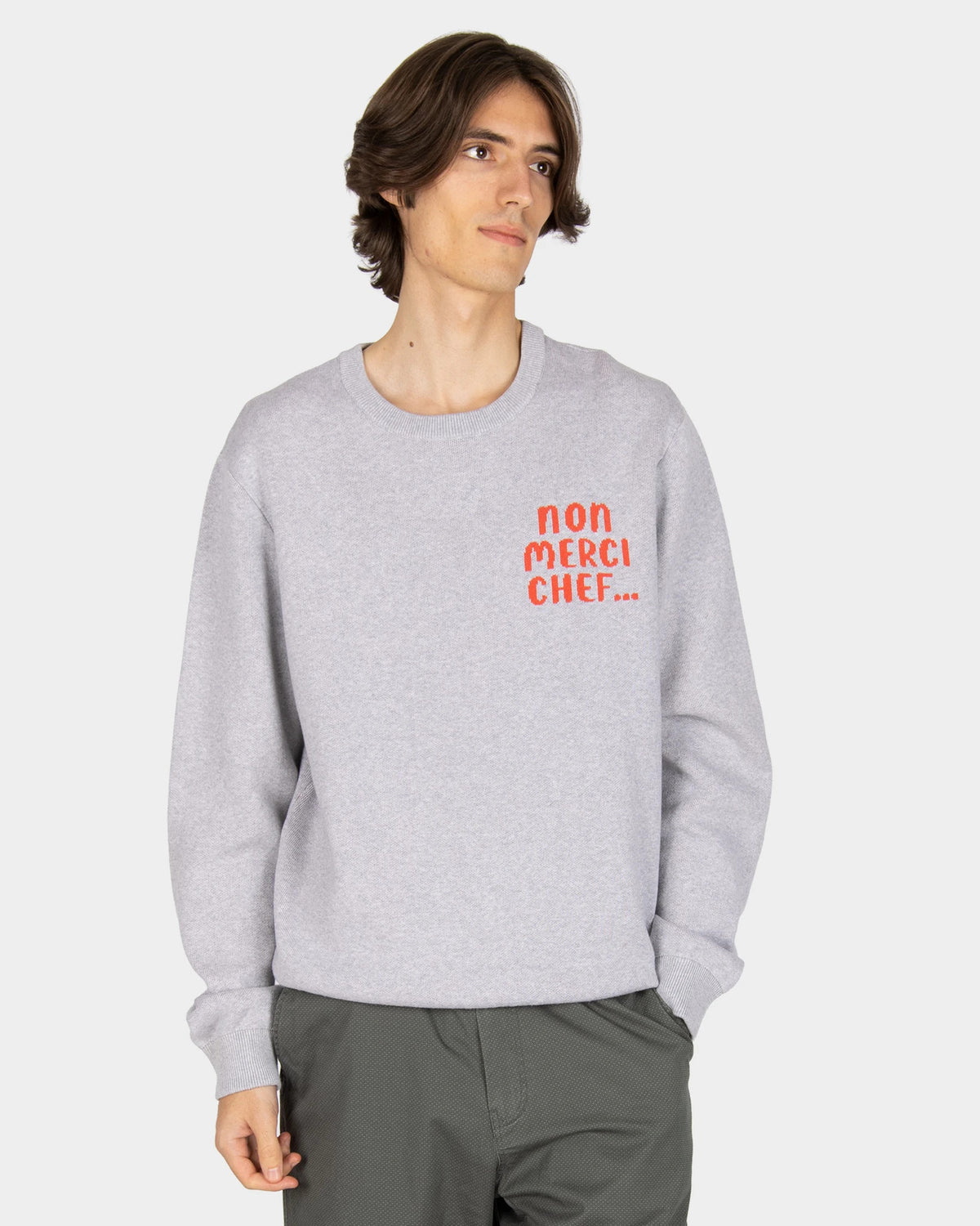 Non Merci Chef Knit ash heather | Bildmaterial bereitgestellt von SHOES.PLEASE.