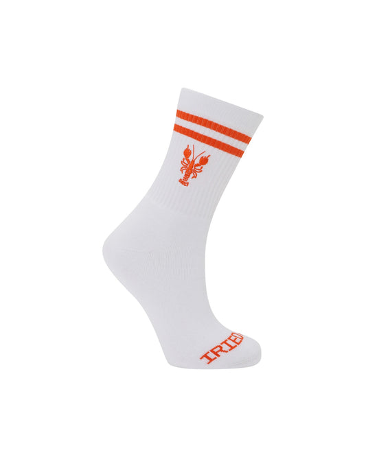 La Vida Lobster Socks white
