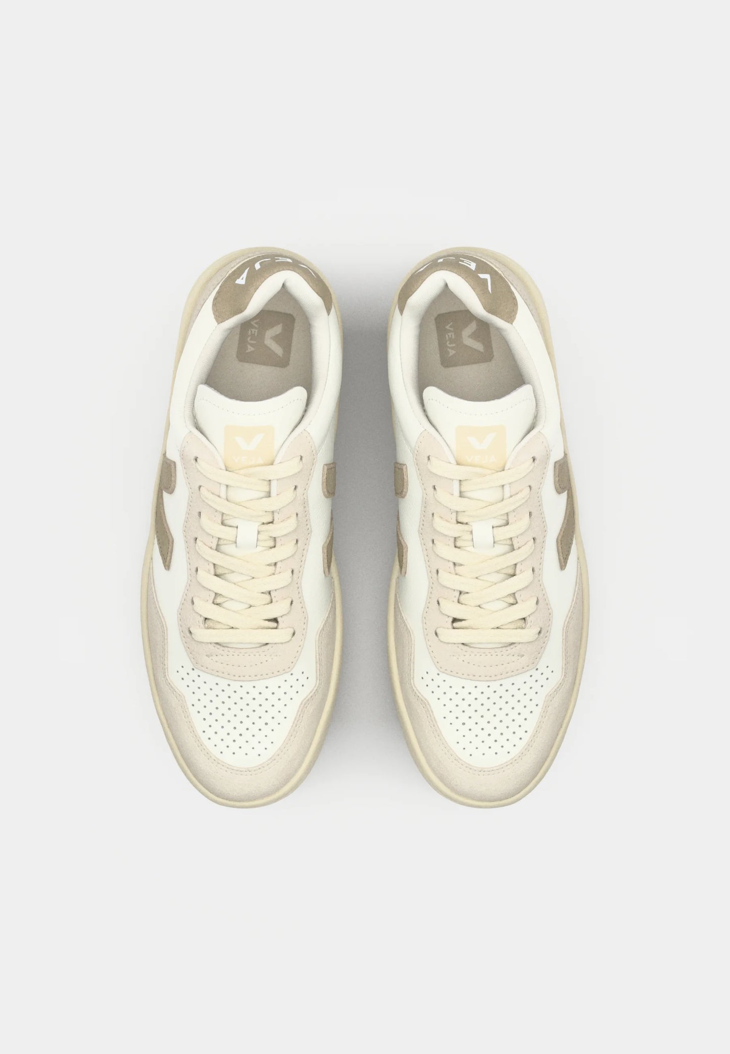 V-90 Men O.T. LEATHER WHITE taupe | Bildmaterial bereitgestellt von SHOES.PLEASE.