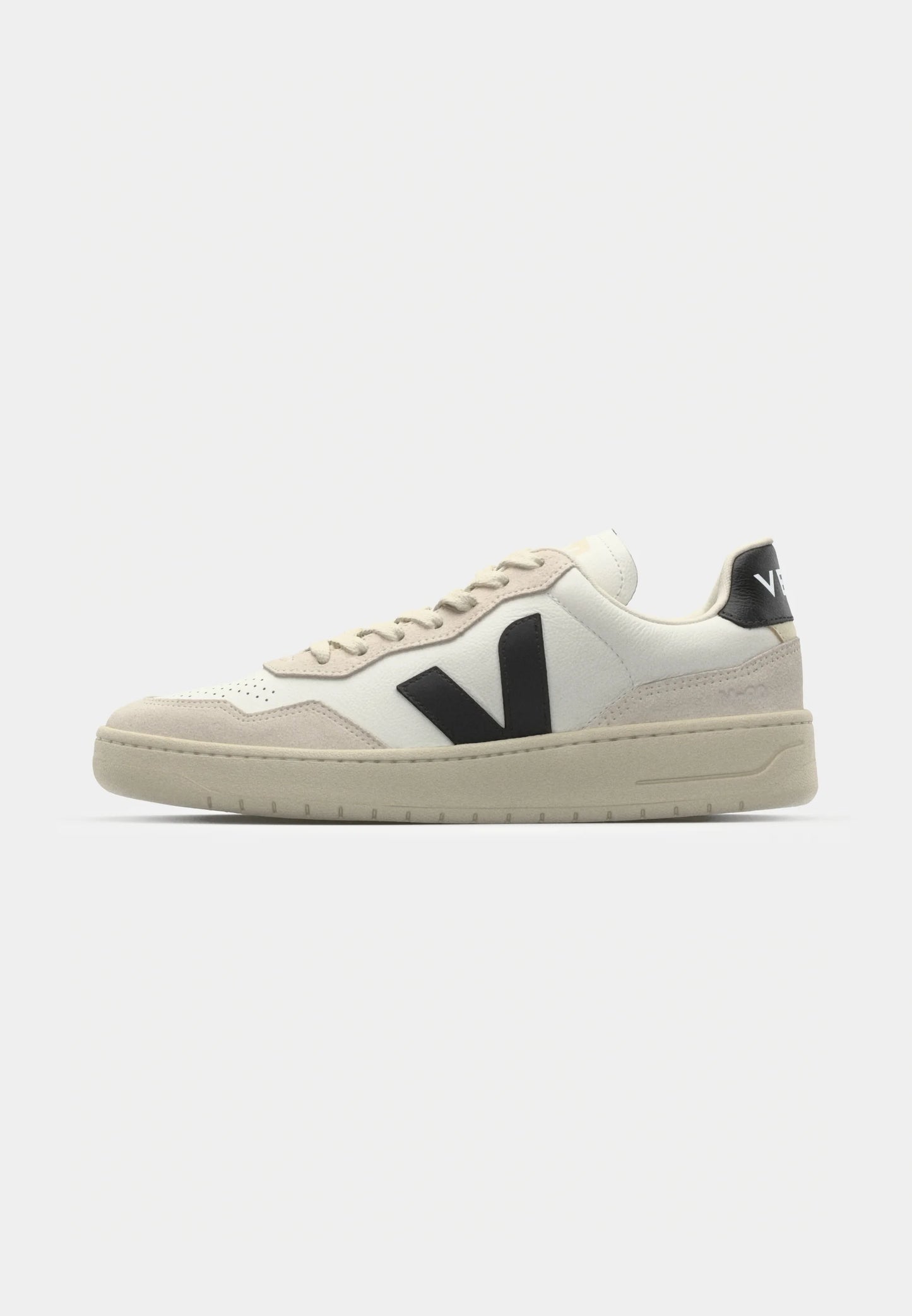 V-90 O.T. LEATHER WHITE black | Bildmaterial bereitgestellt von SHOES.PLEASE.