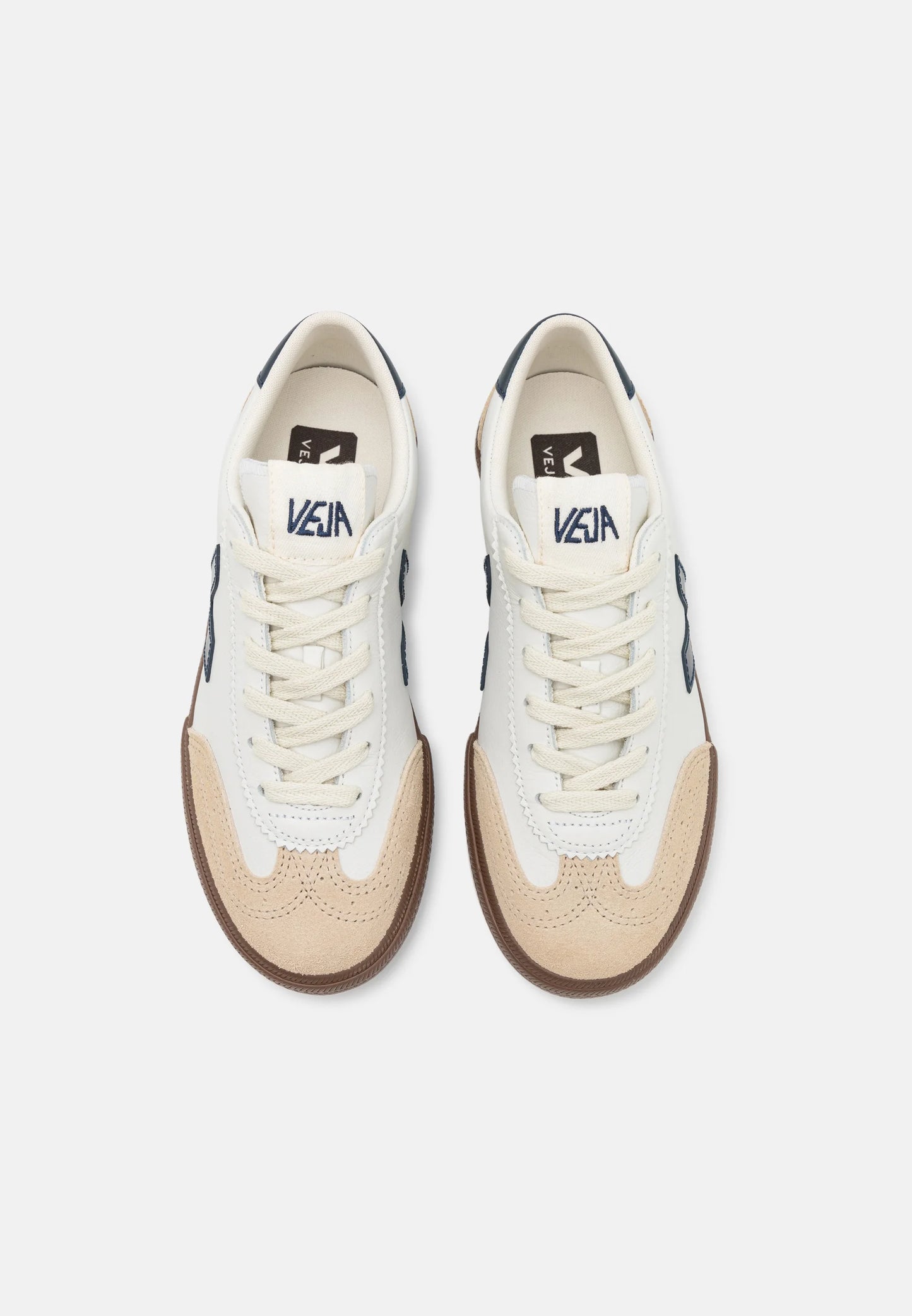 VOLLEY O.T. LEATH WHT nauti bark | Bildmaterial bereitgestellt von SHOES.PLEASE.