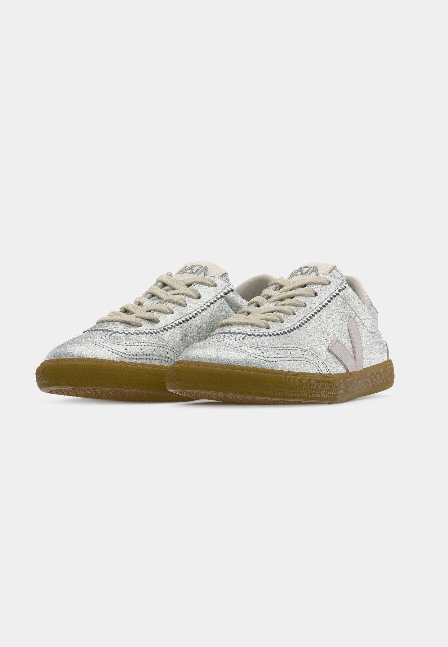VOLLEY O.T. LEATHER SILVER white nat | Bildmaterial bereitgestellt von SHOES.PLEASE.