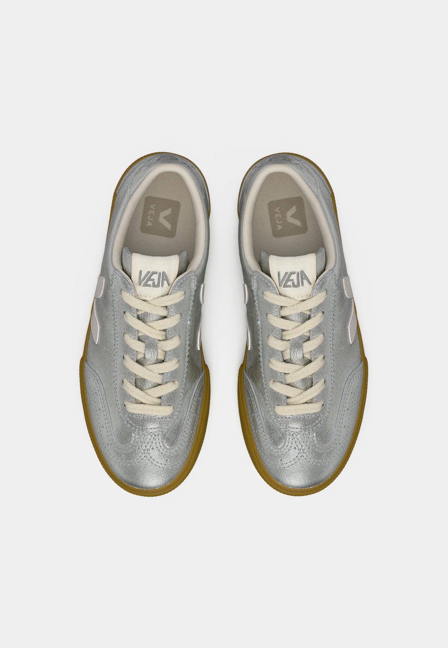 VOLLEY O.T. LEATHER SILVER white nat | Bildmaterial bereitgestellt von SHOES.PLEASE.