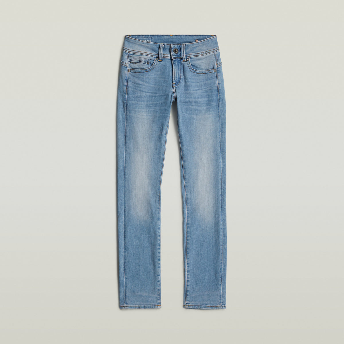 Midge Saddle Mid Straight Wmn lt indigo | Bildmaterial bereitgestellt von SHOES.PLEASE.