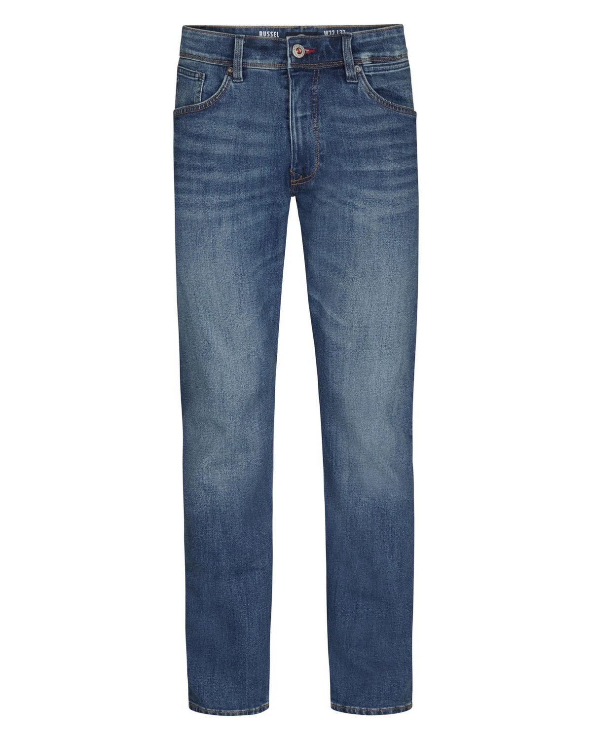 Men Denim Tapered RUSSEL vintage blue | Bildmaterial bereitgestellt von SHOES.PLEASE.