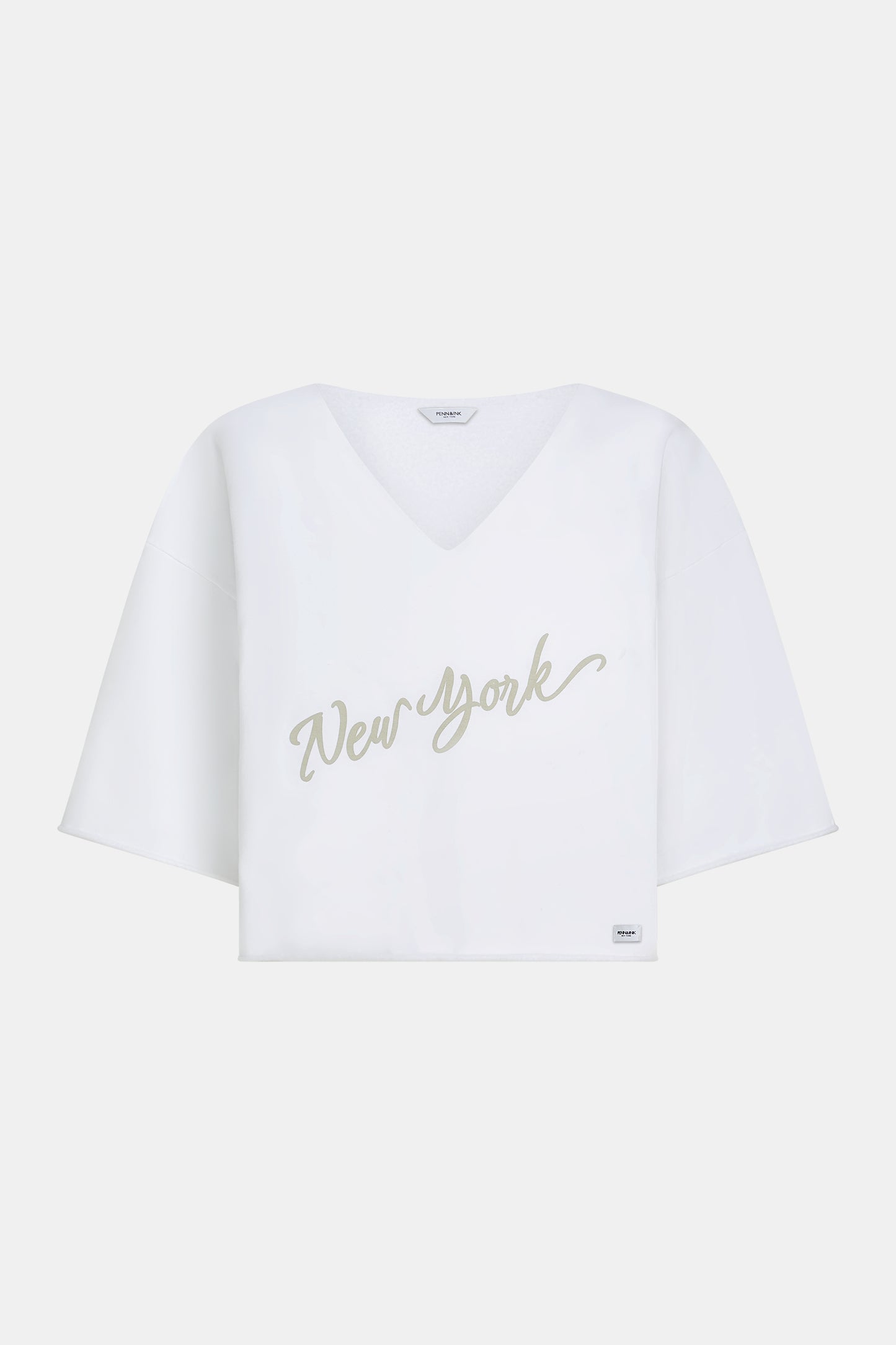 Sweater print white | Bildmaterial bereitgestellt von SHOES.PLEASE.
