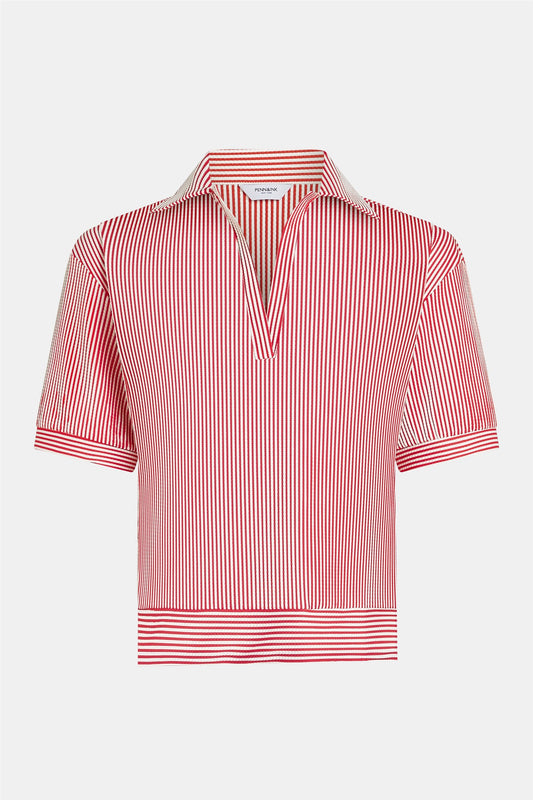 Top stripe red