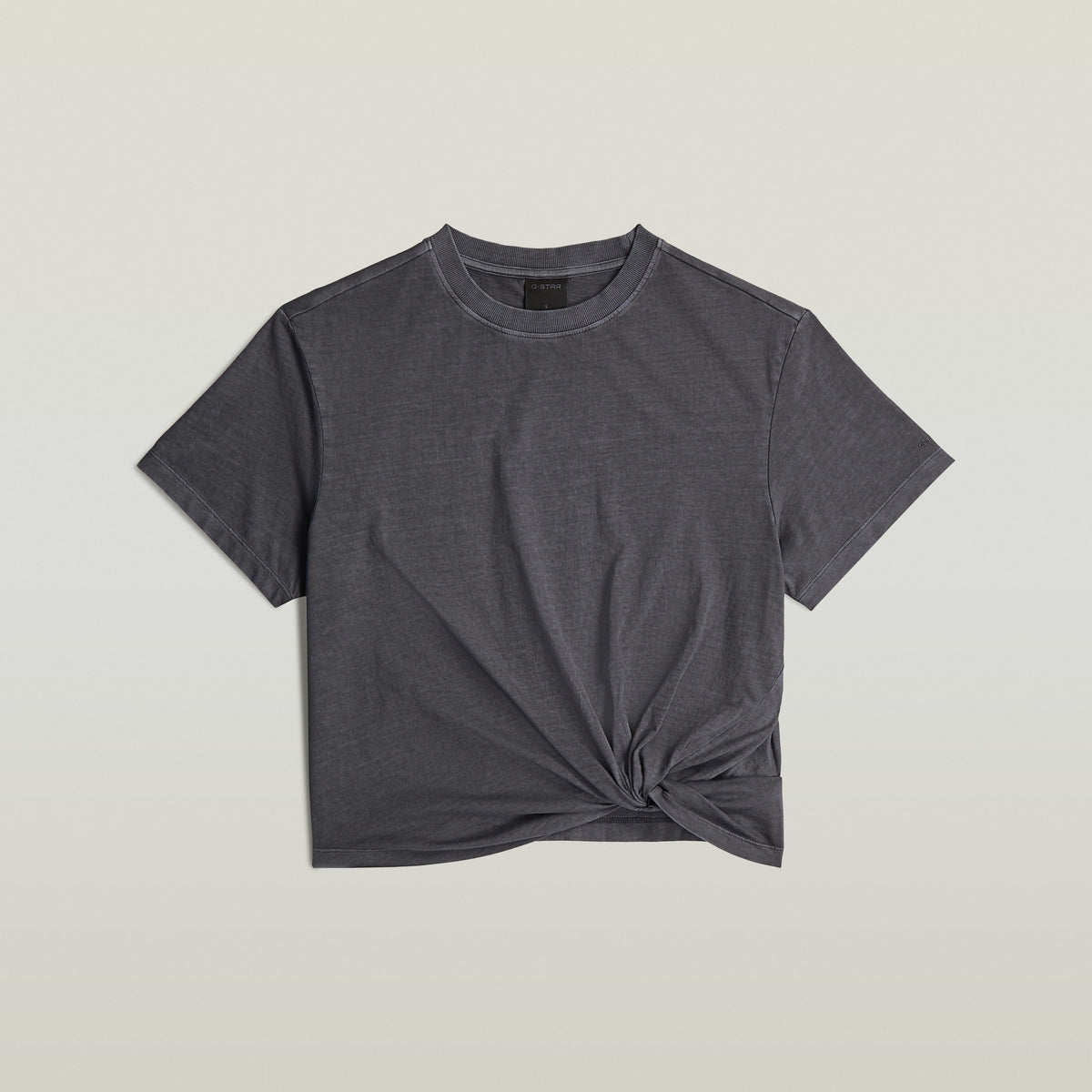 Washed relaxed knot r t wmn grey | Bildmaterial bereitgestellt von SHOES.PLEASE.