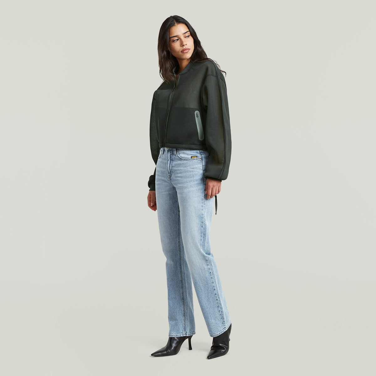Meshy binding jkt wmn green | Bildmaterial bereitgestellt von SHOES.PLEASE.