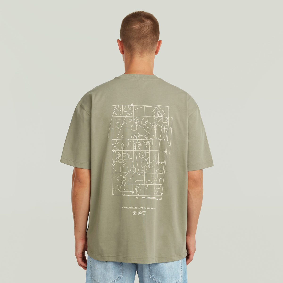 Back gr relaxed r t green | Bildmaterial bereitgestellt von SHOES.PLEASE.