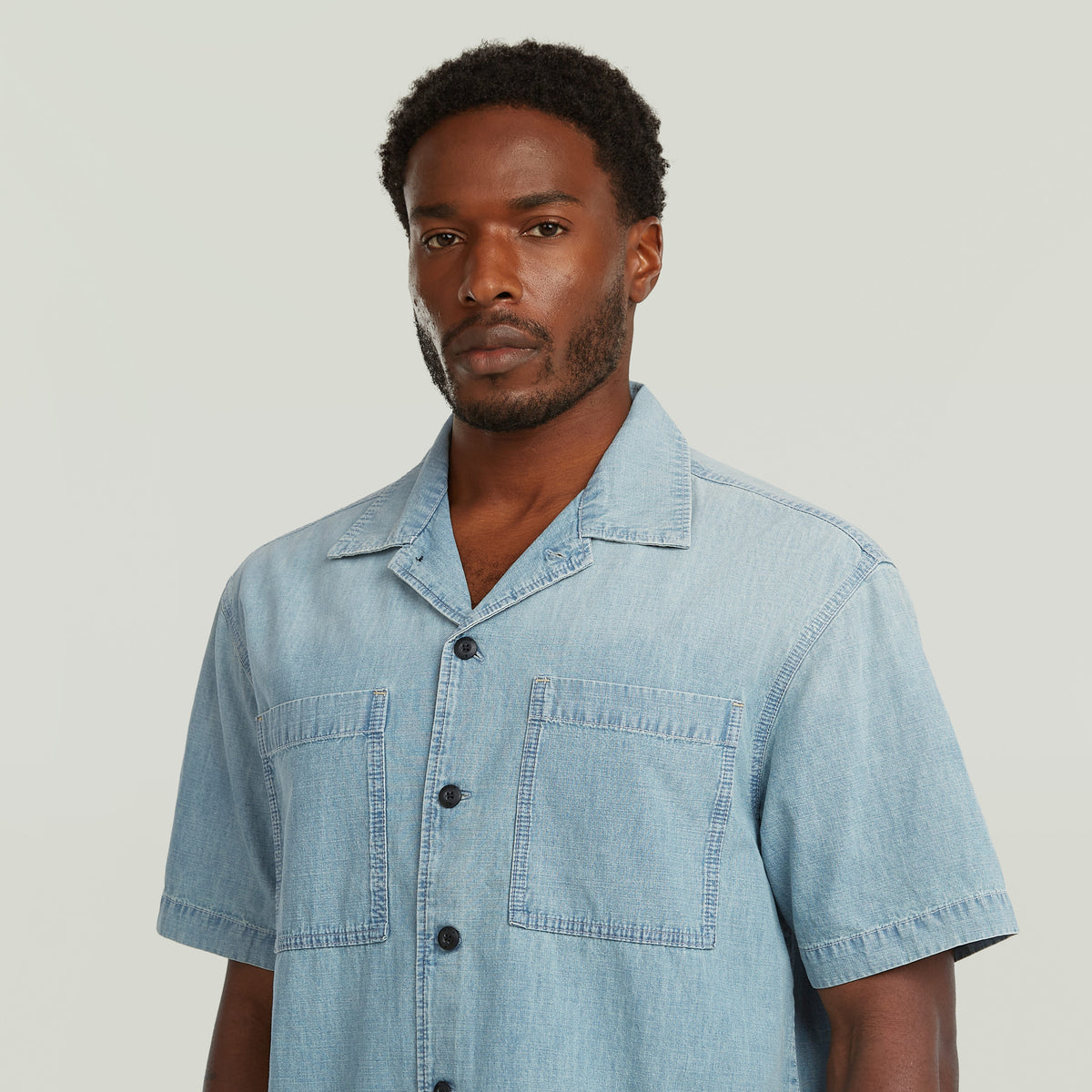 Bowling 2-pkt Regular Shirt s\s lightblue | Bildmaterial bereitgestellt von SHOES.PLEASE.