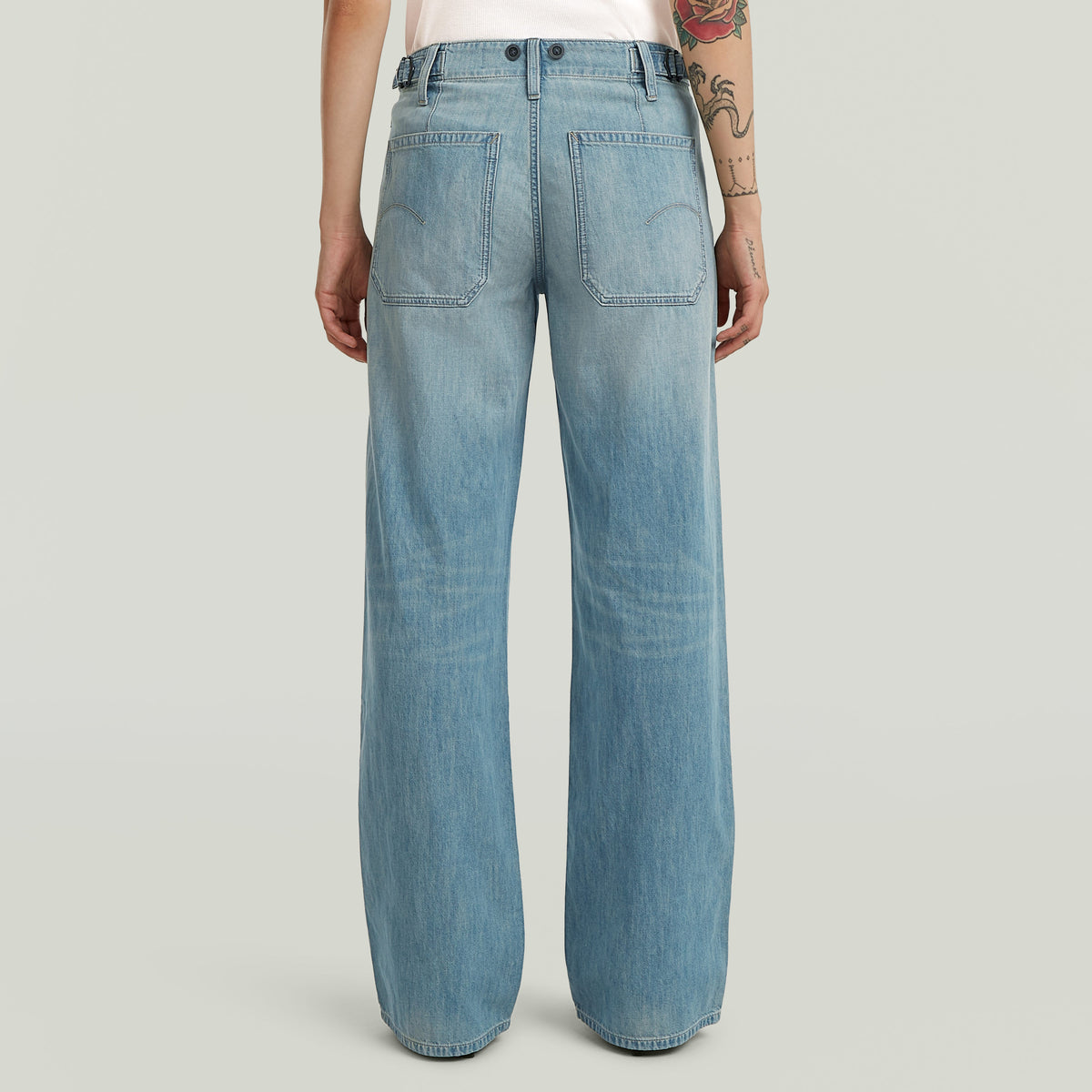 Fatigue Summer Pants Wmn lightblue | Bildmaterial bereitgestellt von SHOES.PLEASE.