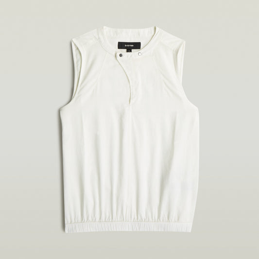Sleeveless top s\l wmn white