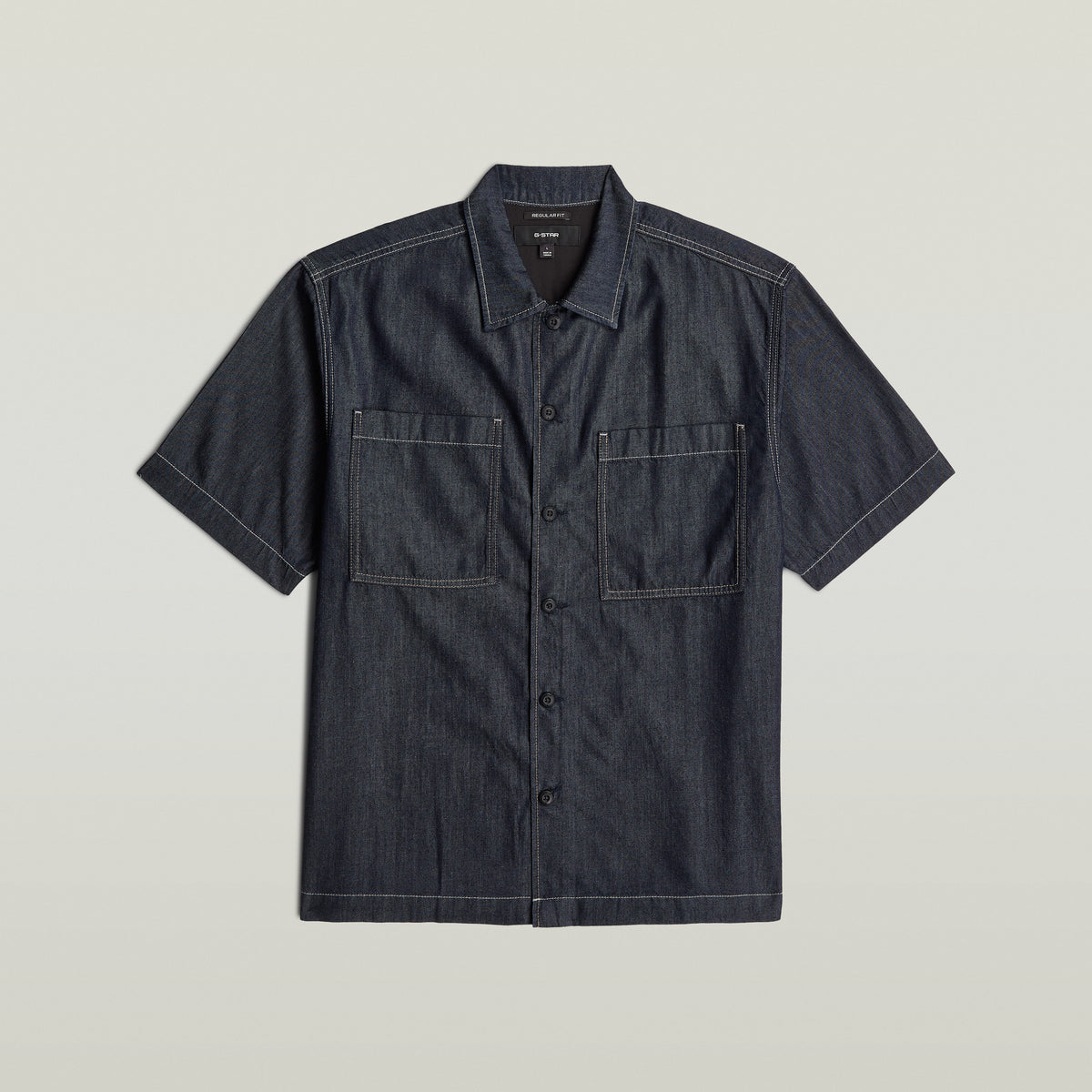 Bowling 2-pkt Regular Shirt s\s darkblue | Bildmaterial bereitgestellt von SHOES.PLEASE.
