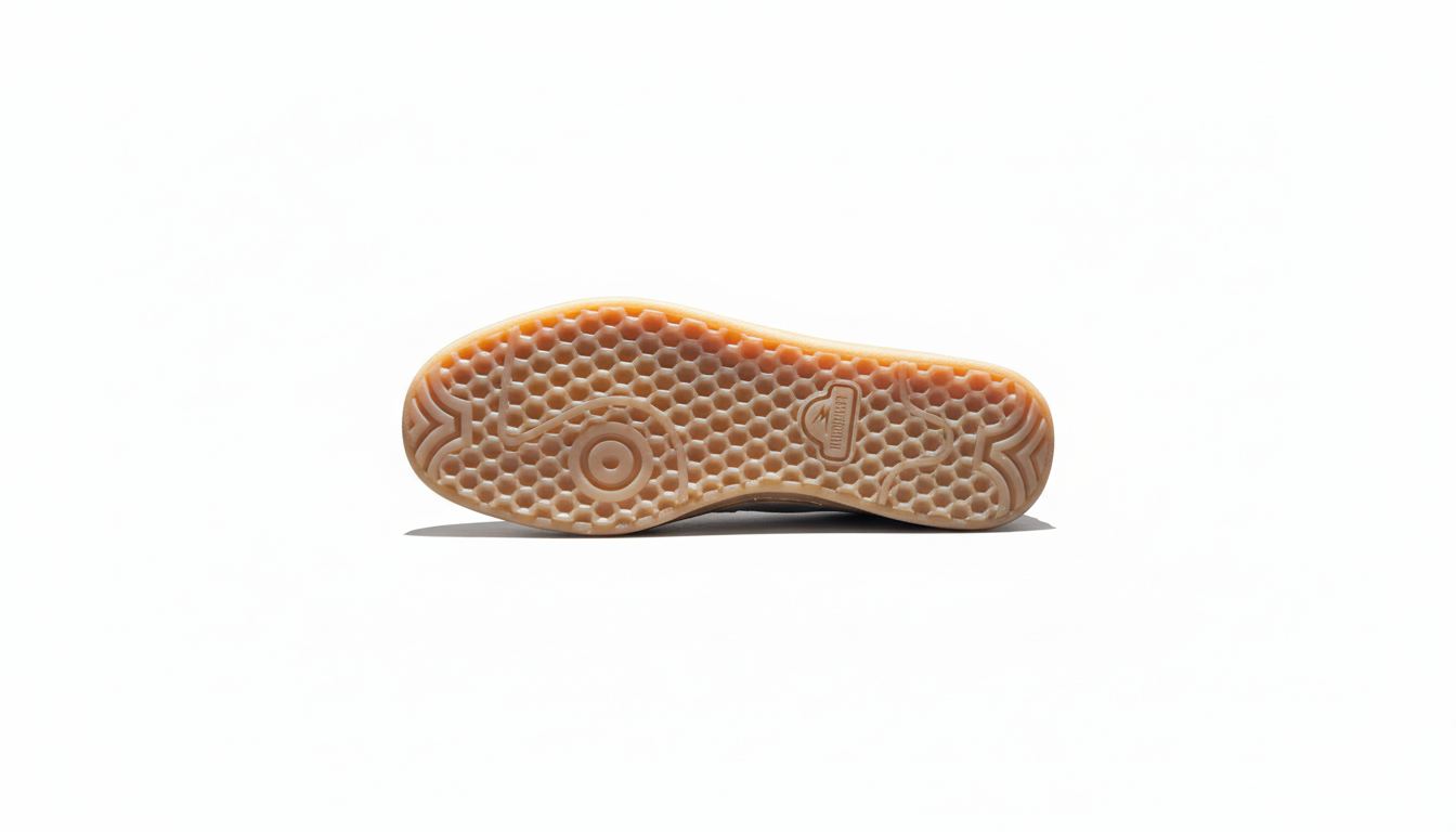 CLUB OFF BRUSHED EFFECT LEATHER BACKTAB white orange | Bildmaterial bereitgestellt von SHOES.PLEASE.