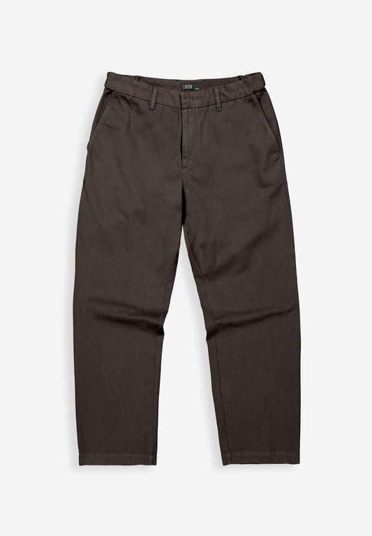 Lennox Straight Twill Trouser topaz brown
