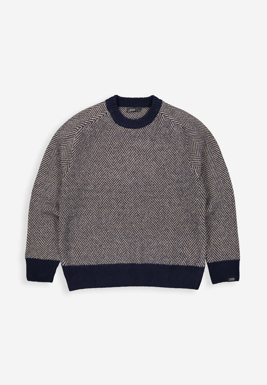 Athy Knit Crew alaska blue