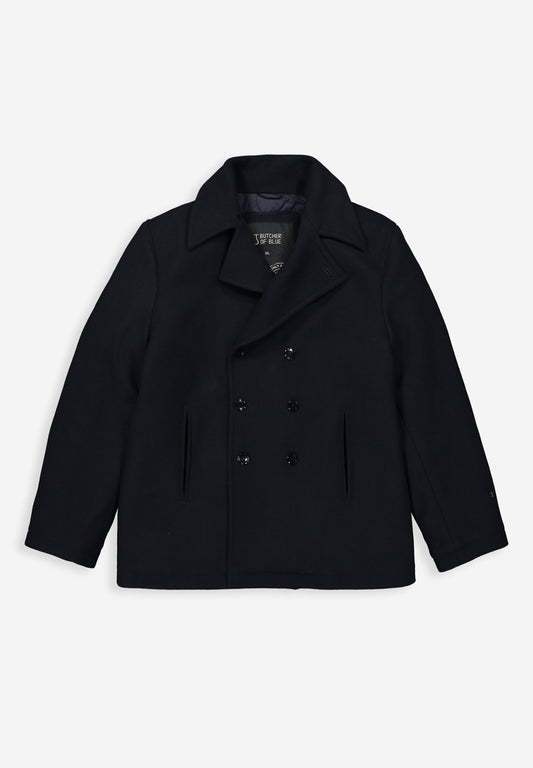 Mason Wool Overcoat alaska blue